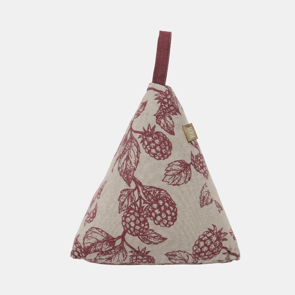 BERRY & BUG DOOR STOPPER PYRAMID RED