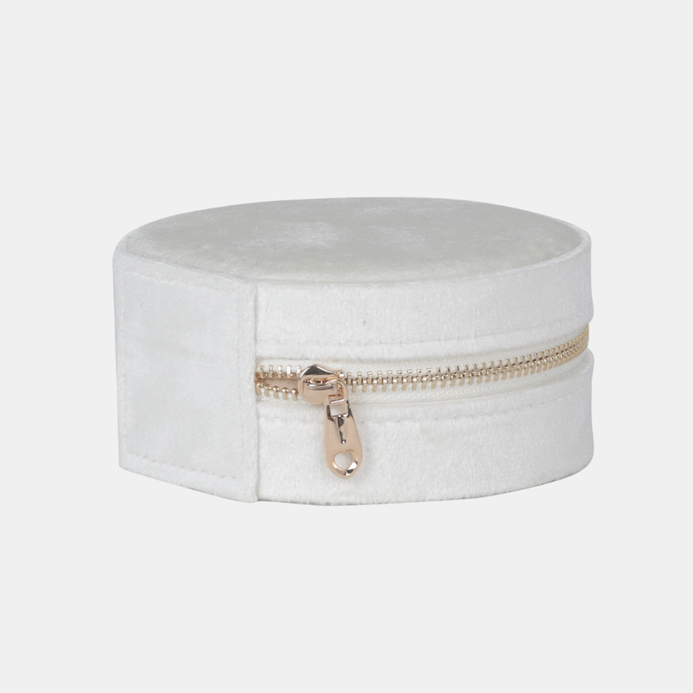 Bree Rnd Jewellery Box - White