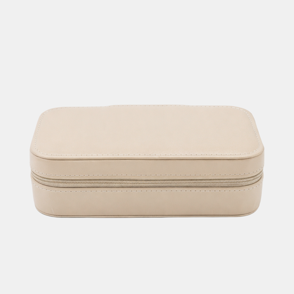 Ismay Rect Jewellery Box - Beige