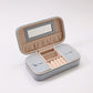 Ismay Rect Jewellery Box - Soft Blue