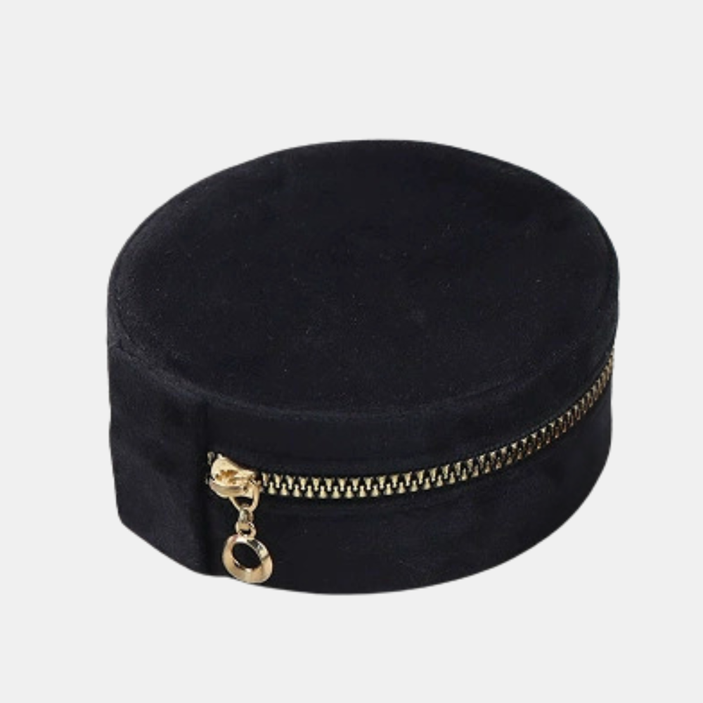 Bree Rnd Jewellery Box - Black