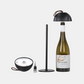 Light wine stopper - Black