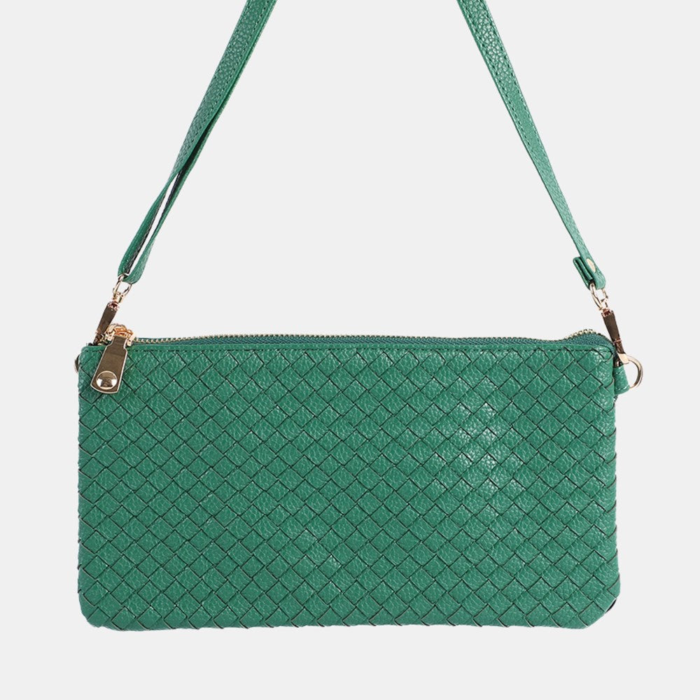 Lila Crossbody Bag Weave - Green