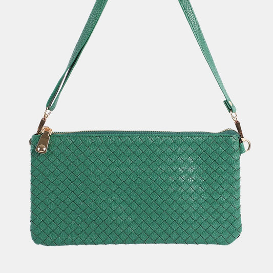Lila Crossbody Bag Weave - Green