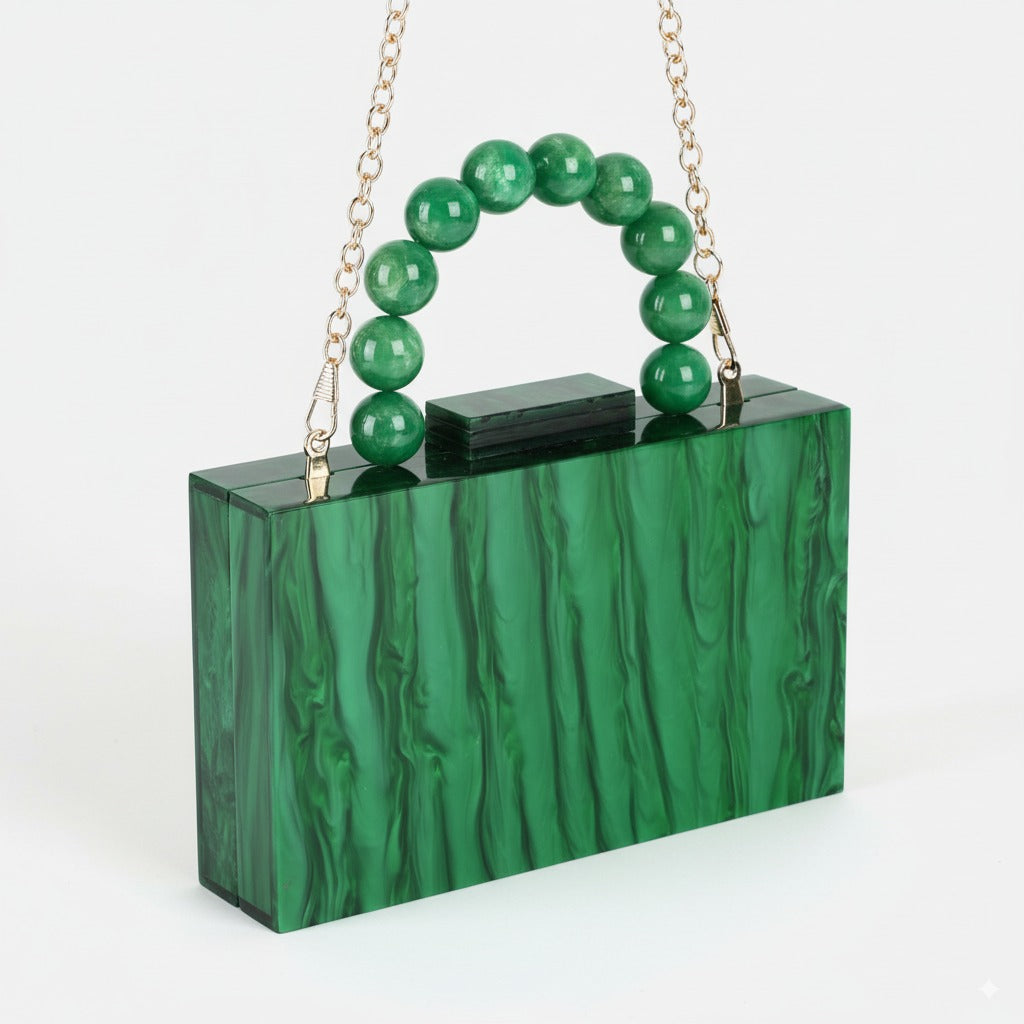 Blair Acrylic Bag - Green
