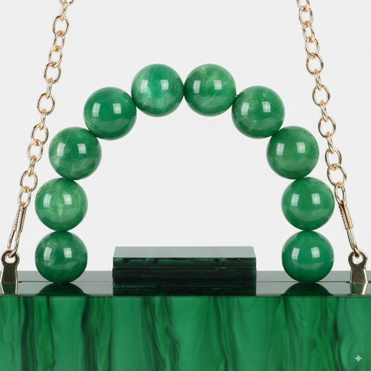 Blair Acrylic Bag - Green