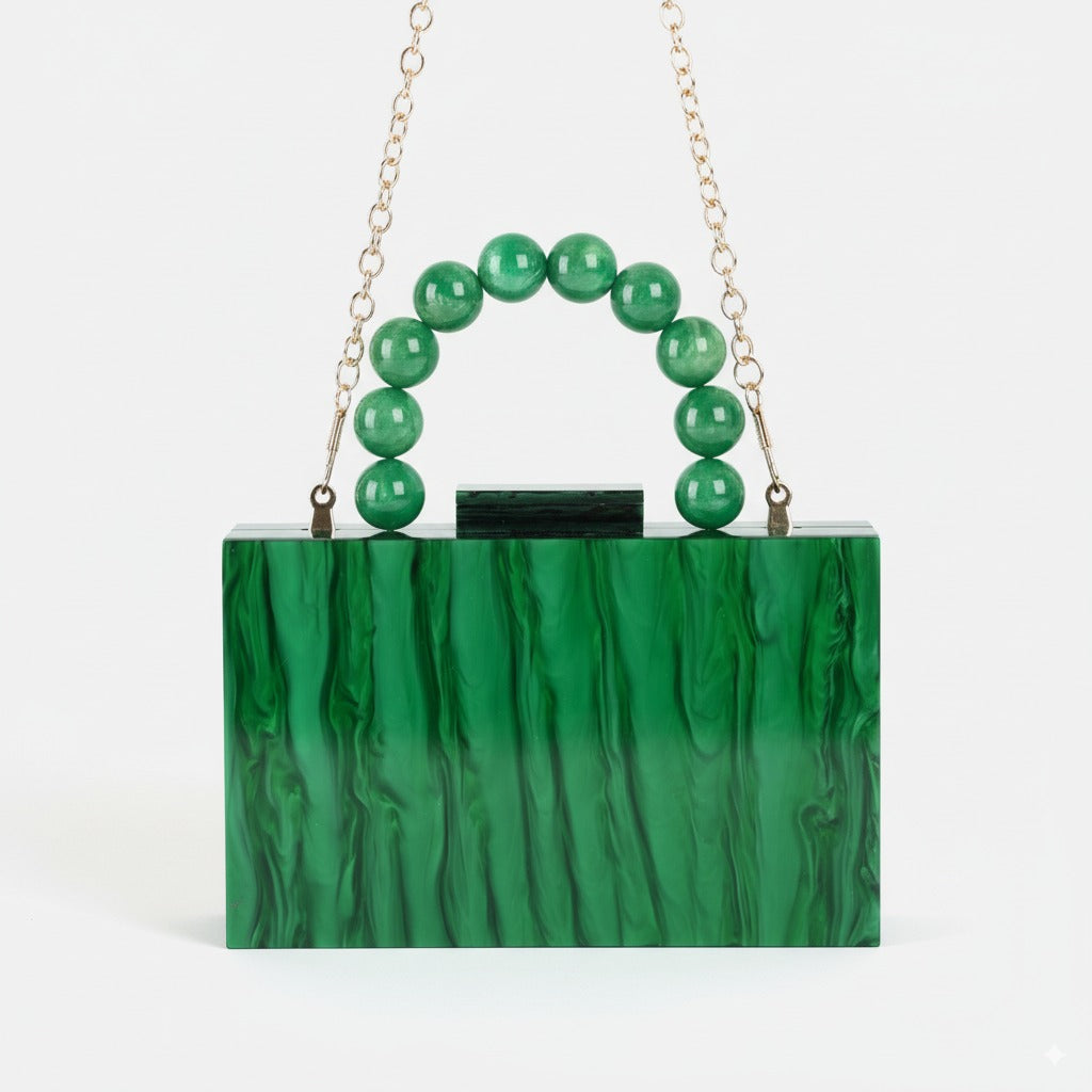 Blair Acrylic Bag - Green