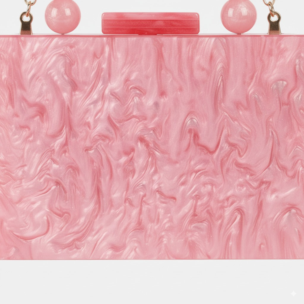 Blair Acrylic Bag - Pink