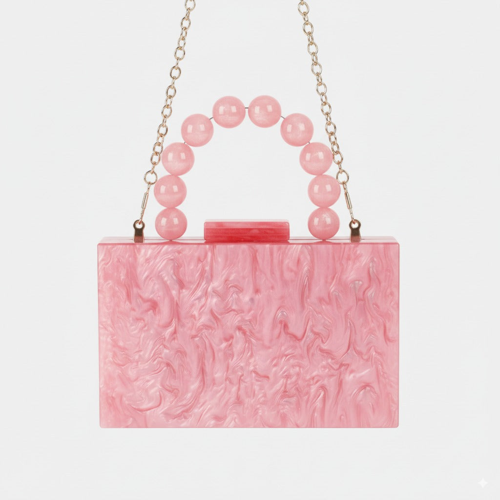 Blair Acrylic Bag - Pink