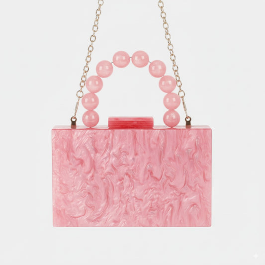 Blair Acrylic Bag - Pink