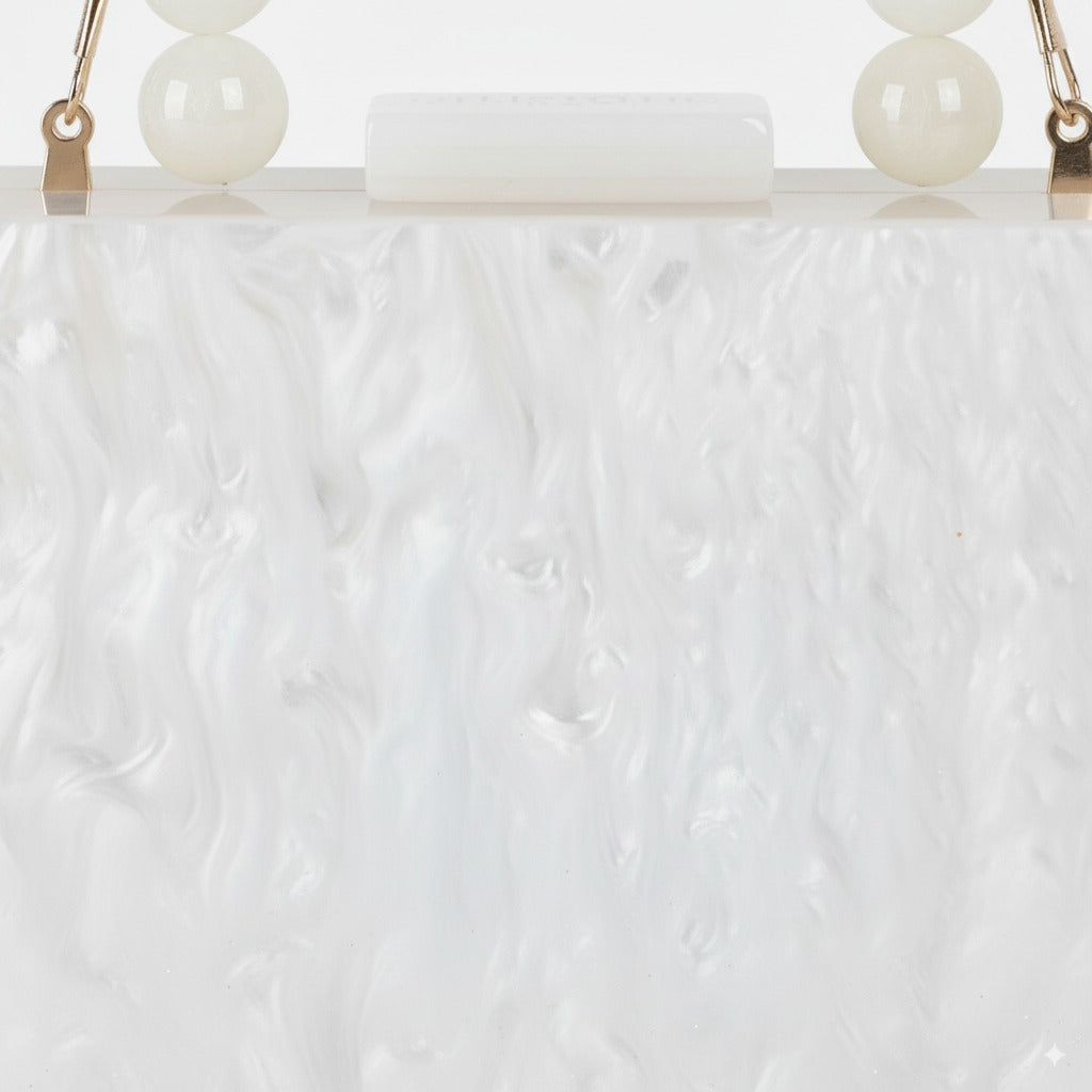Blair Acrylic Bag - White