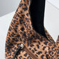 Fiona Reversible Shoulder Bag - Black Leopard