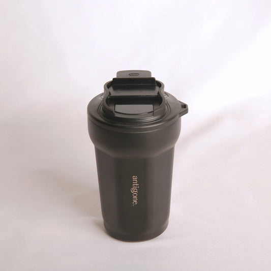 Insulated SS Travel Coffee Mug - Black