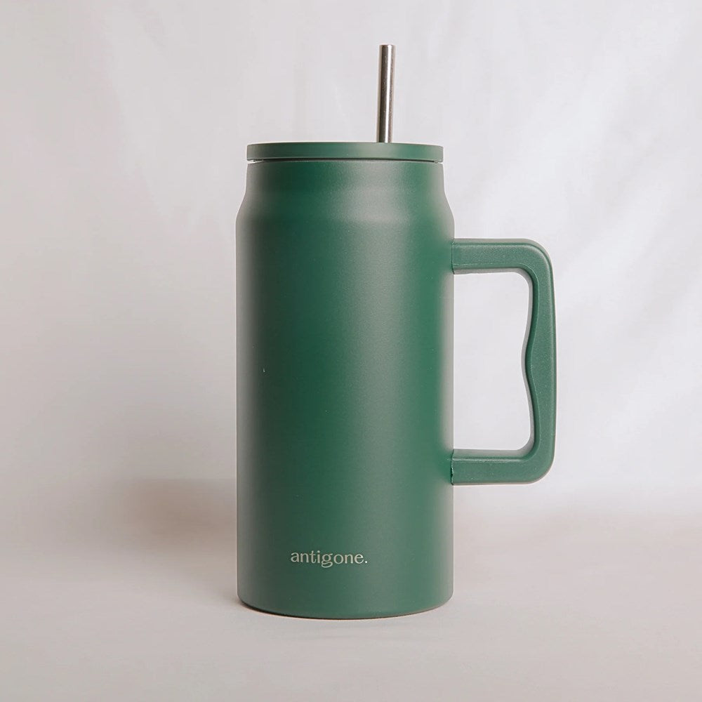 sipREADY Travel Tumbler w/straw XL - Green