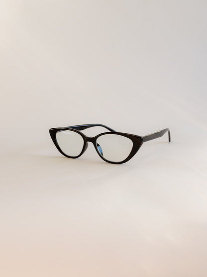 Ginger Reading Glasses - Black +2