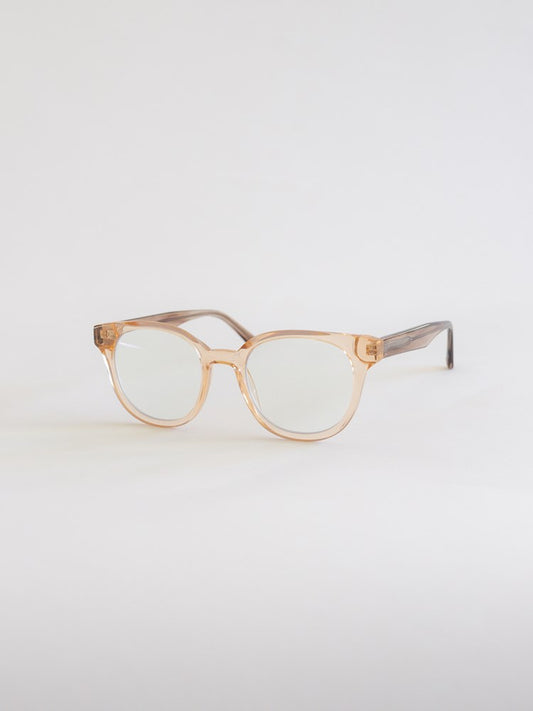 Chris Reading Glasses - Peach +2.5