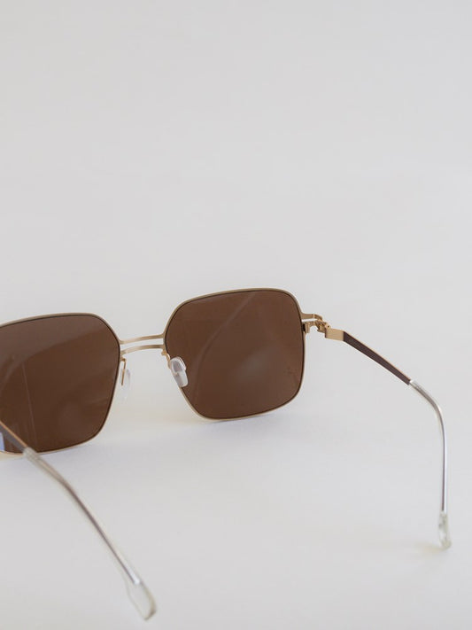 Cosmic Sunglasses - Gold/Mauve