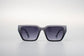 Kate Sunglasses Acetate - Grey Gradient