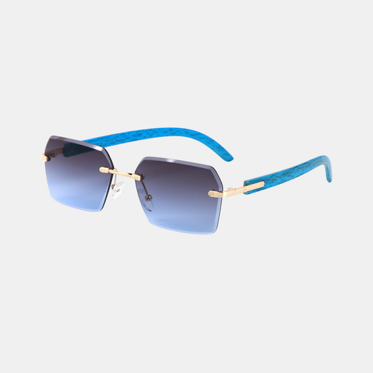 Sam Sunglasses - Blue Brown Tort