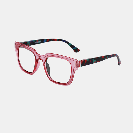 Coda Reading Glasses - Preppy Pink +2.5