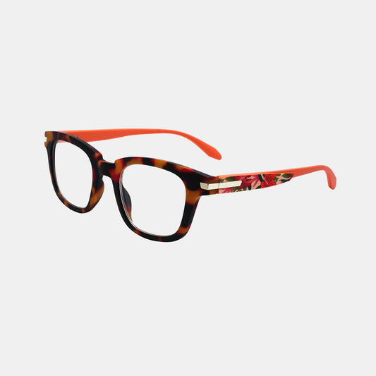 Paige Reading Glasses - Orange +3