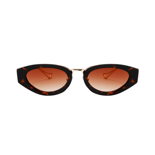 Brianna Sunglasses - Brown Tort Gold