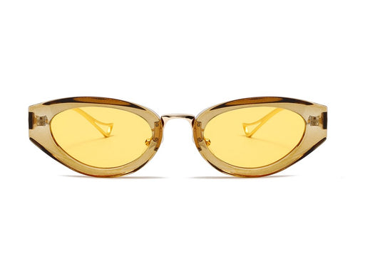 Brianna Sunglasses - Yellow Gold