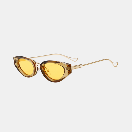 Brianna Sunglasses - Yellow Gold