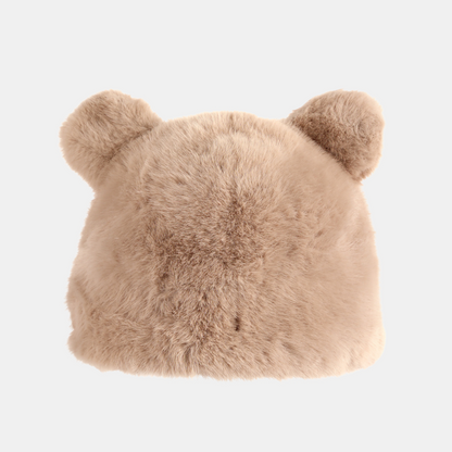 Kerensa Fluffy Hat - Beige