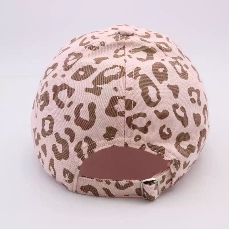 Asher Cap - Pink Leopard