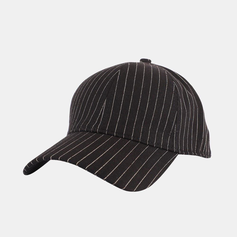 Micah Cap - Black Striped