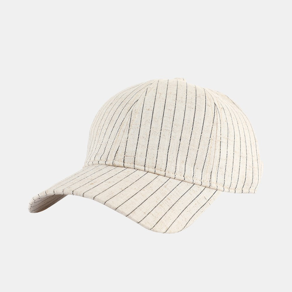 Micah Cap -White Striped