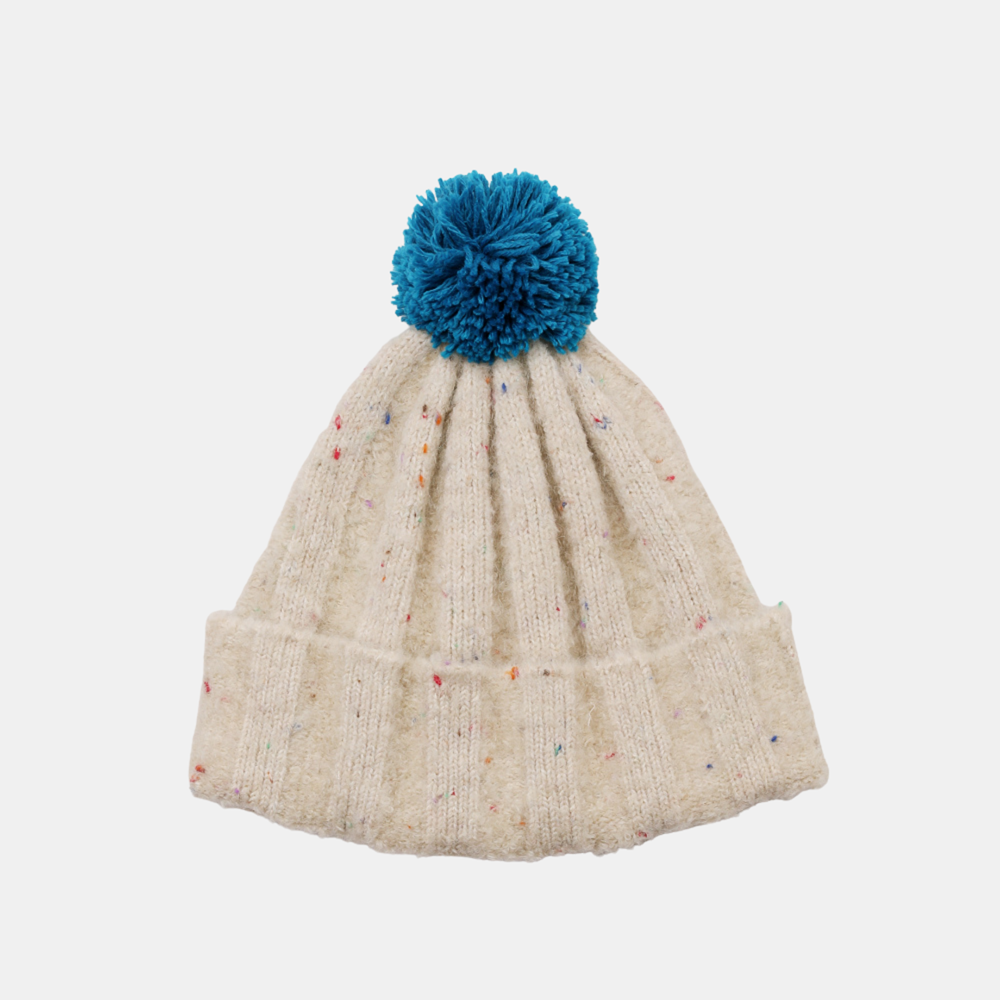 Noor Beanie Hat - Oat Cream