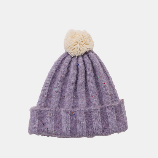 Noor Beanie Hat - Lavender