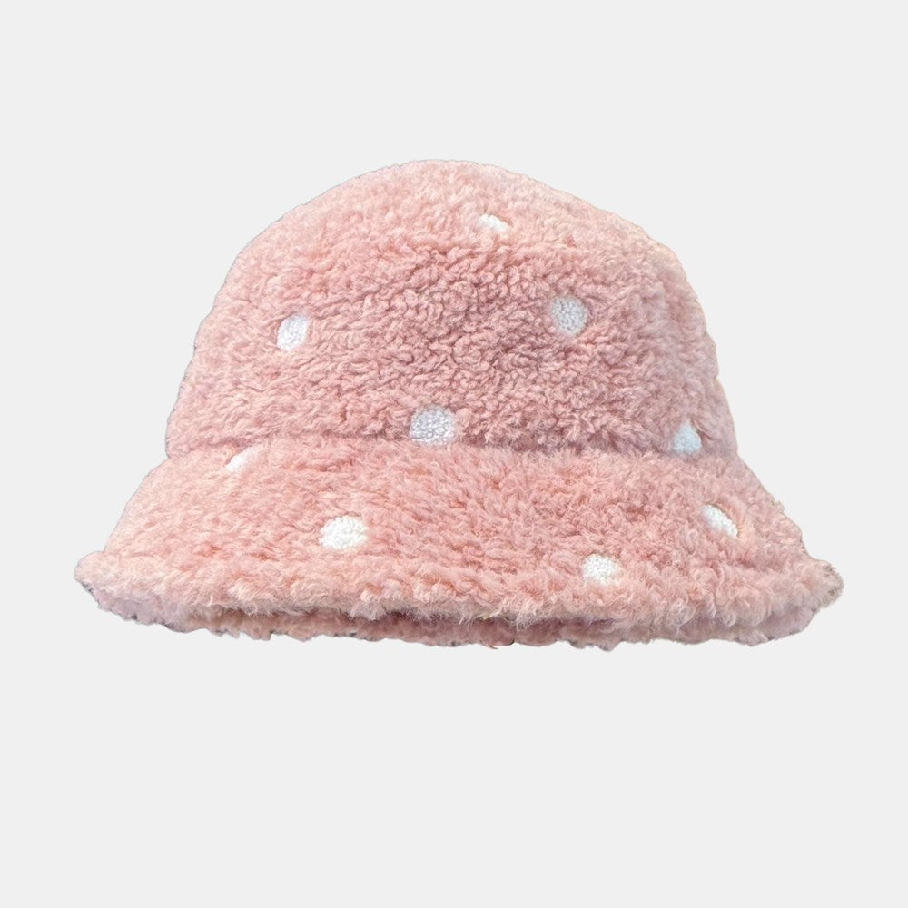 Ashley Bucket Hat - Blush Dot