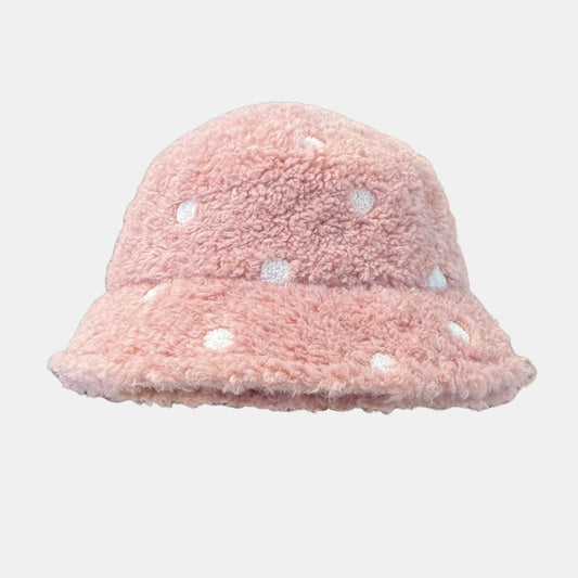 Ashley Bucket Hat - Blush Dot