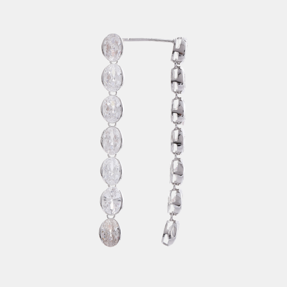 Zephyr Earrings - Silver