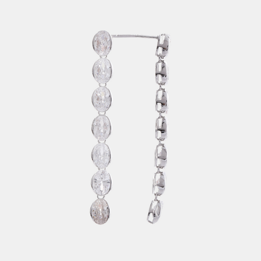Zephyr Earrings - Silver
