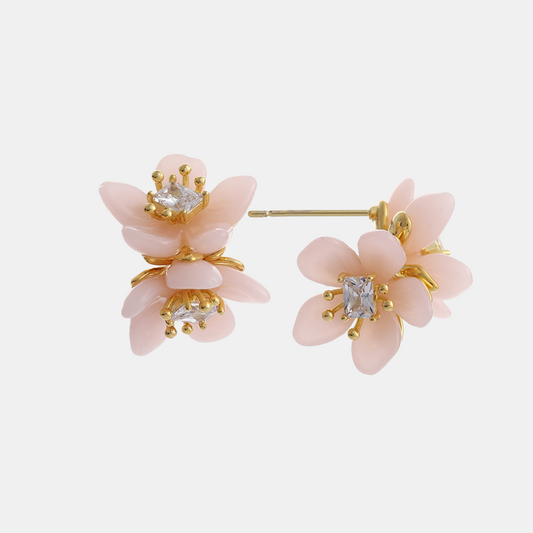 Ingrid Earrings - Blush