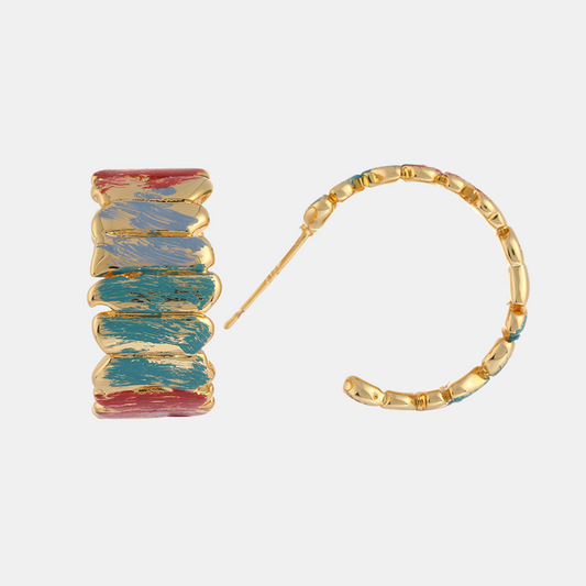 Selene Gold Hoops