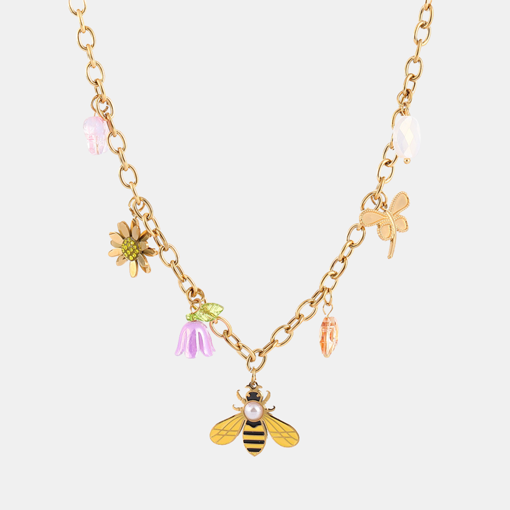 Eleni Necklace SS - Gold