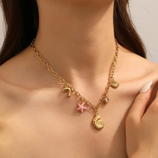 Riviera Necklace SS - Gold