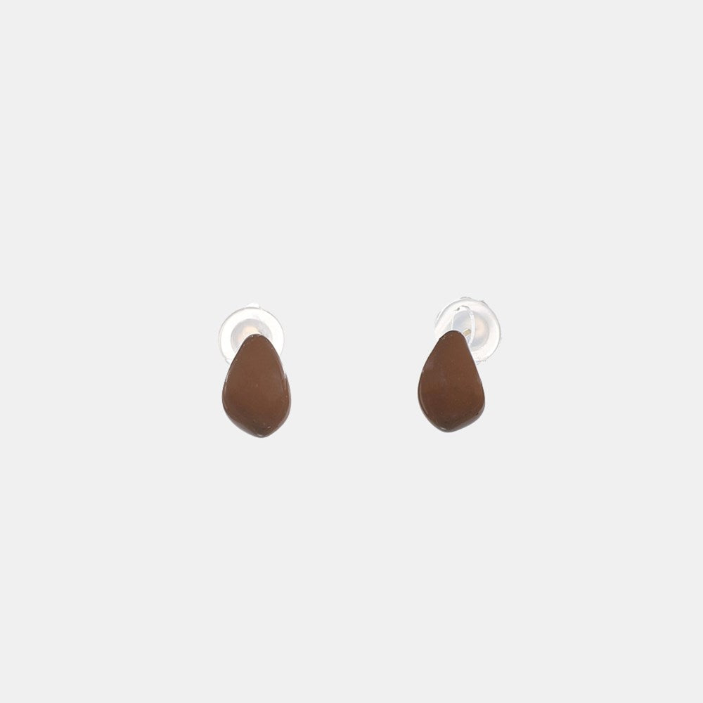 Lumora Studs - Brown