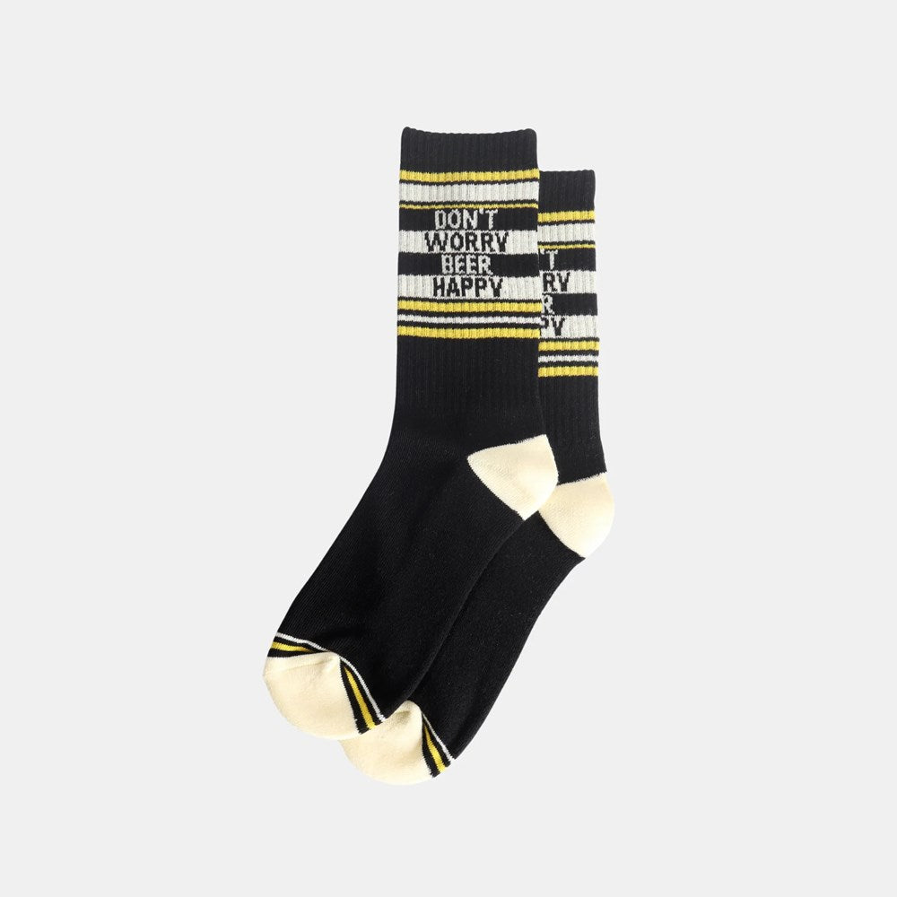 Socks - Black - Don't Worry Beer Happy