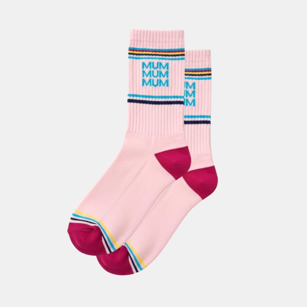 Socks - Pink - Mum mum mum