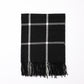 Orienn Plaid Scarf - Black