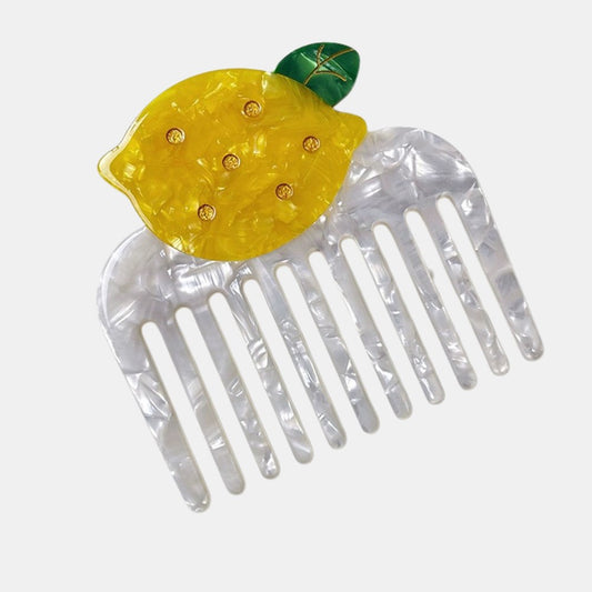 Stevie Small Hair Comb - Lemon