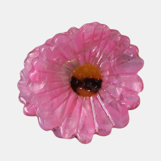 Marlowe Hair Clip S/2- Pink Sunflower