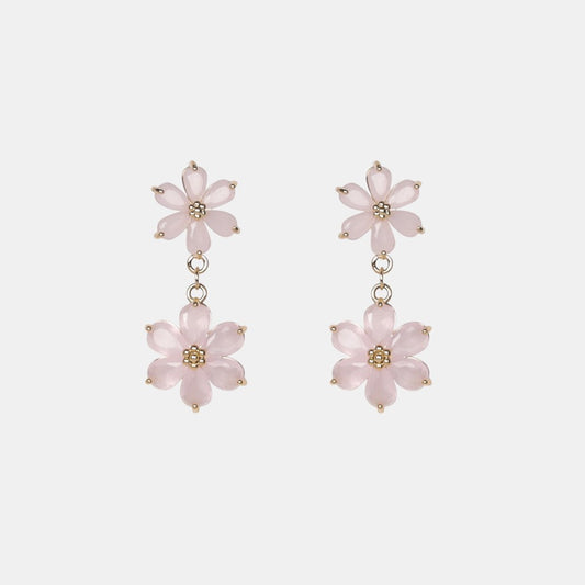 Violet Earrings - Pink