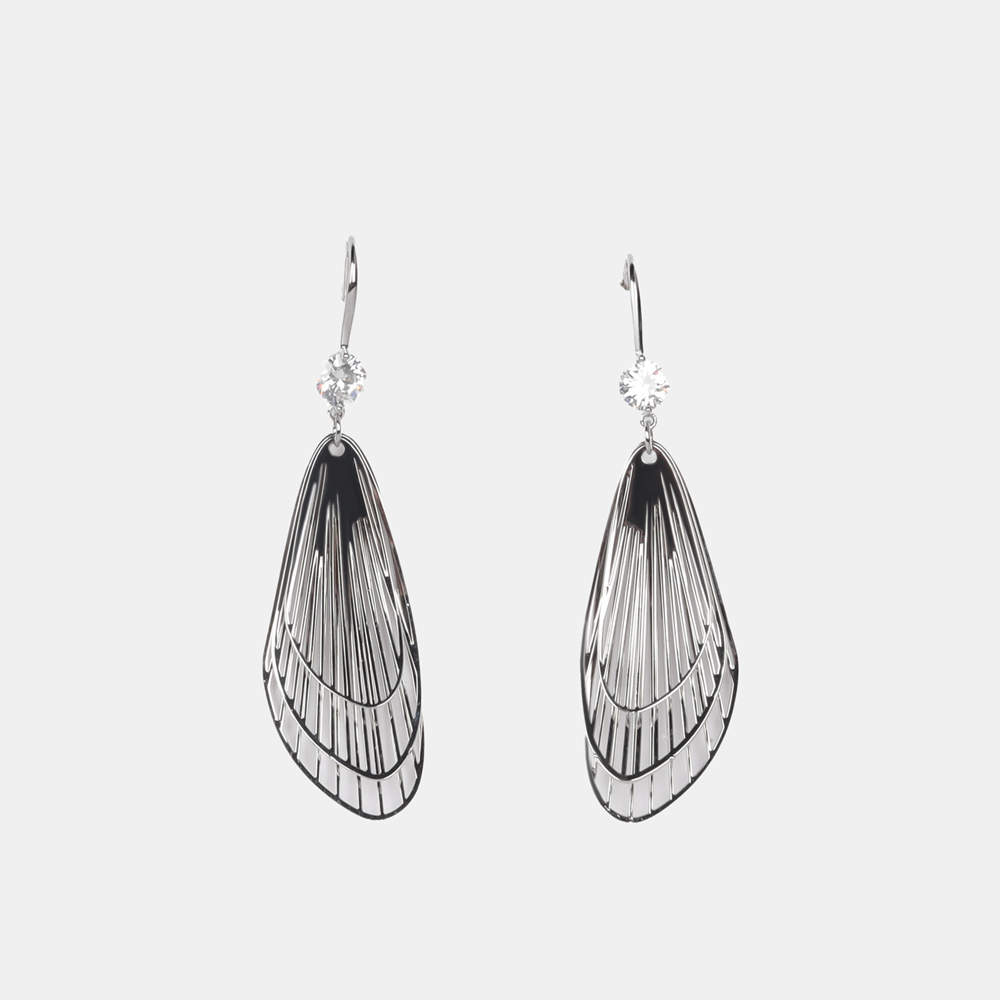 Lana Earrings - Silver